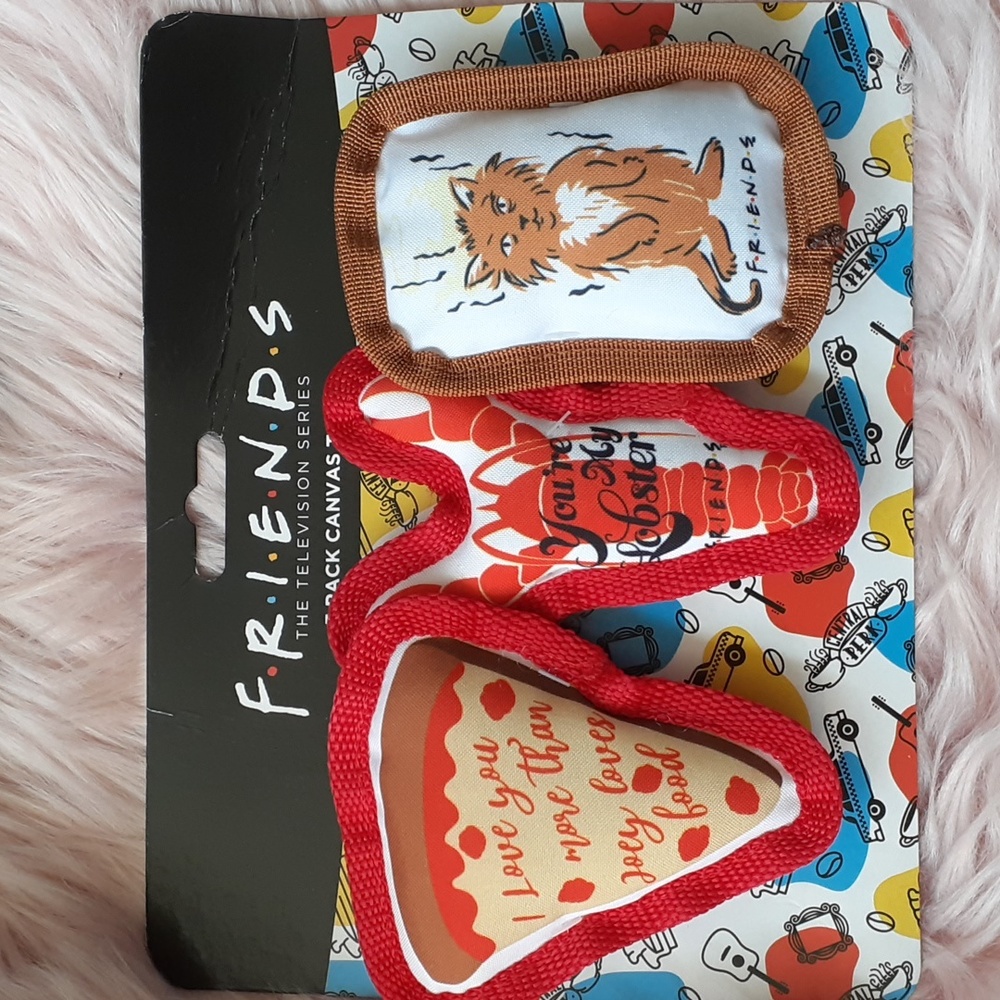 Brand New FRIENDS THE TELEVISION SERIES Cat Toy-3 CT.